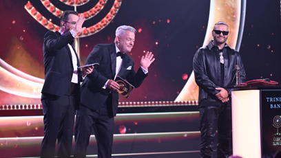 FOTO: Patrik Vrbovský známý jako Rytmus předal jednu z cen.