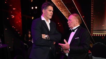 FOTO: Jaromír Jágr s Petrem Jandou.