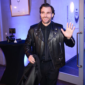 Leoš Mareš dorazil ve velmi dobré náladě.