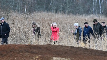 FOTO: Petr Pavel a Eva Pavlová na procházce v rezervaci Soos.