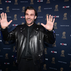 Leoš Mareš se usmíval od ucha k uchu. 