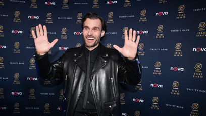 FOTO: Leoš Mareš se usmíval od ucha k uchu.