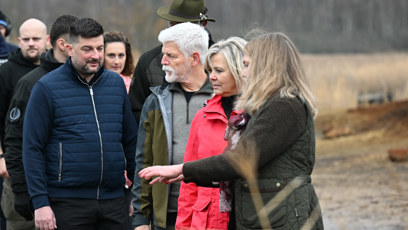 FOTO: Eva Pavlová spolu s manželem Petrem Pavlem vyrazili do přírody.