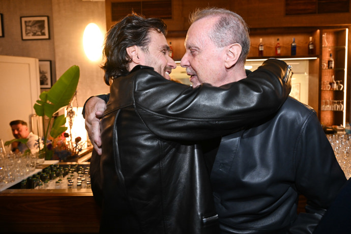 FOTO: Leoš Mareš se přivítal se Štefanem Margitou. – stránka 80