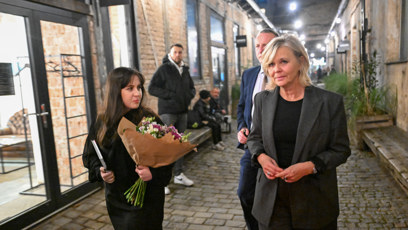 FOTO: Eva Pavlová odchází z akce