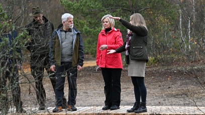 FOTO: Petr Pavel a Eva Pavlová na procházce v rezervaci Soos.