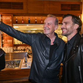 Leoš Mareš a Štefan Margita se vyfotili.