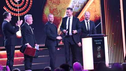 FOTO: Jakub Prachař, Vojtěch Dyk a Jan Maxian předvedli jeden ze svých hitů.