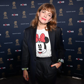 Marta Jandová dorazila v dobré náladě.