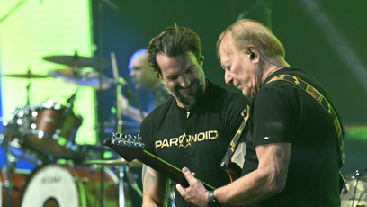 FOTO: Petr Janda a Václav Noid Bárta na koncertě Olympicu.