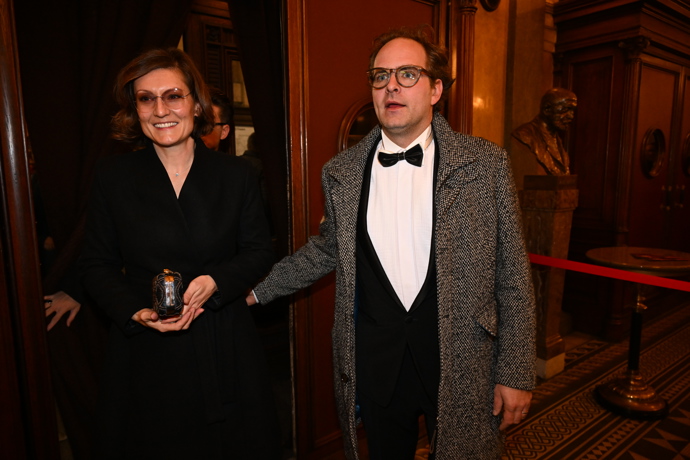 FOTO: Ondřej Brousek na předávání cen Thálie. – stránka 113