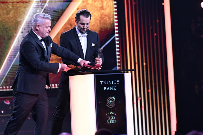 FOTO: Václav Noid Bárta je Zlatým Slavíkem.