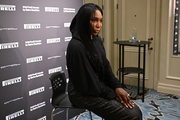 FOTO: Venus Williams dorazila celá v černém. – stránka 16