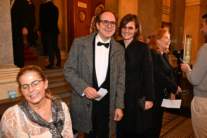 FOTO: Ondřej Brousek na předávání cen Thálie. – stránka 108