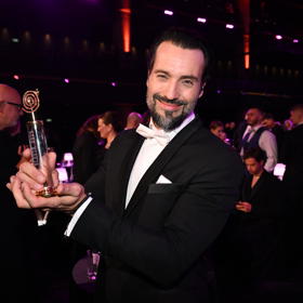 Václav Noid Bárta, který se stal Zlatým Slavíkem. 