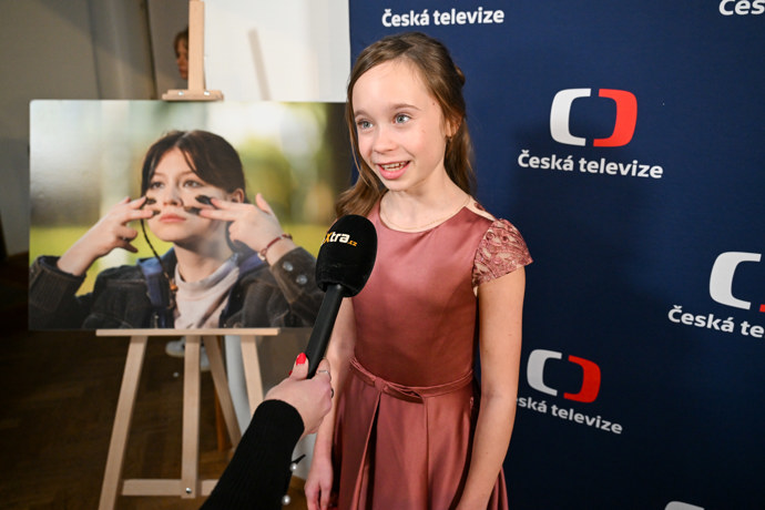 FOTO: Valentýna Bečková během rozhovoru pro eXtra.cz.