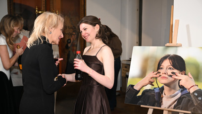 FOTO: Sophie Šporclová s Veronikou Žilkovou.