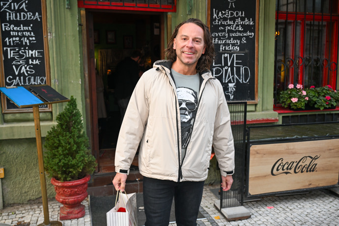 FOTO: Richard Sacher dorazil na křest kalendáře Aleše Cibulky.