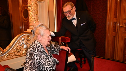 FOTO: Ladislav Frej je gentleman.