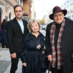 Jan Přeučil s manželkou Evou Hruškovou.