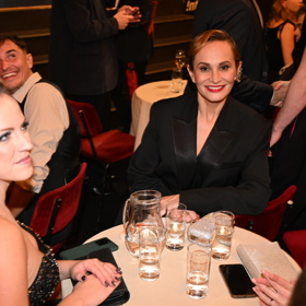 Zpěvačka Monika Absolonová na letošních Cenách Thálie. 