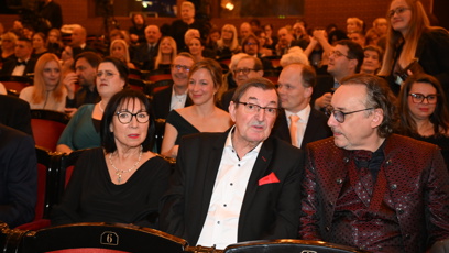 FOTO: Zdeněk Barták s manželkou a Marianem Vojtko.