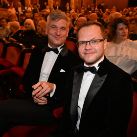 Lumír Olšovský se svým partnerem Pavlem. 