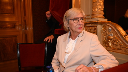 FOTO: Dana Syslová na cenách Thálie.