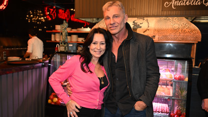 FOTO: Heidi Janků a Martin Maxa na křtu videoklipu.