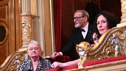 FOTO: Rodina Frejových na cenách Thálie.