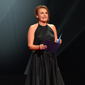 Barbora Munzarová na Cenách Thálie.