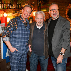 Aleš Cibulka spolu se svým partnerem Michalem Jagelkou. 