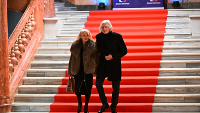 FOTO: Ivan Hubač a Veronika Žilková odcházeli spolu domů.