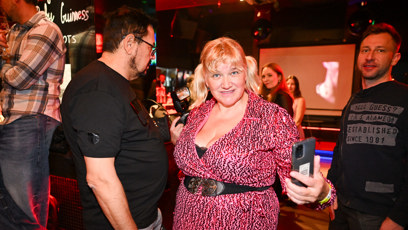 FOTO: Eva Poláčková vynesla hluboký výstřih.