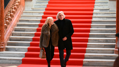 FOTO: Veronika Žilková se zachumlala do kožichu.