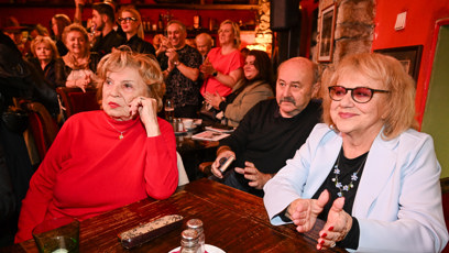 FOTO: Libuše Švormová na křtu kalendáře Aleše Cibulky.