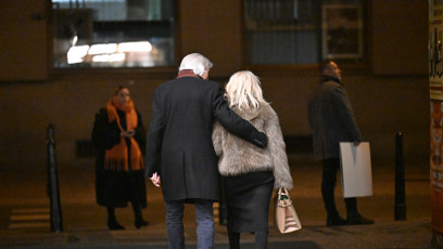 FOTO: Ivan Hubač a Veronika Žilková odcházeli z premiéry v objetí.