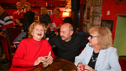 FOTO: Libuše Švormová se usmívala od ucha k uchu.