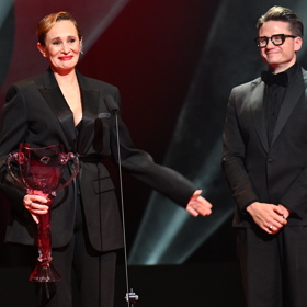 Monika Absolonová neskrývala dojetí.