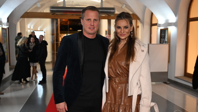 FOTO: Manželé David a Lenka Limberští na premiéře.
