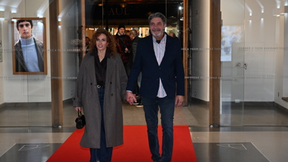 FOTO: Jiří Babica s partnerkou.