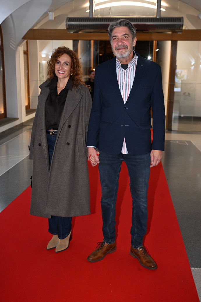 FOTO: Jiří Babica přišel se svou partnerkou.