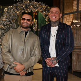 Václav Mikulášek a Rytmus na premiéře filmu Hříšník Řepka.