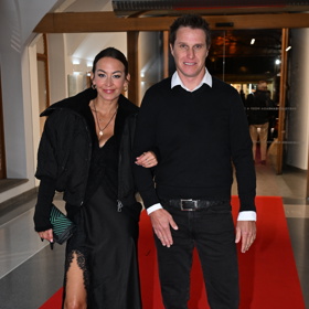 Agáta Hanychová s manželem Miroslavem Dopitou.