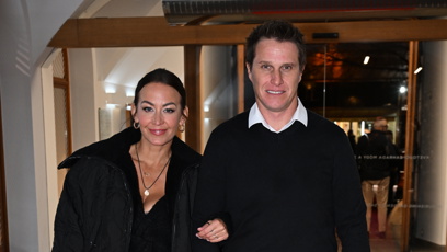 FOTO: Agáta Hanychová s manželem Miroslavem Dopitou.