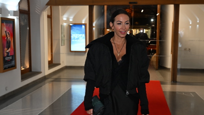 FOTO: Agáta Hanychová na premiéře filmu Hříšník Řepka.