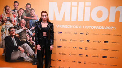 FOTO: Denisa Nesvačilová na premiéře Milion.
