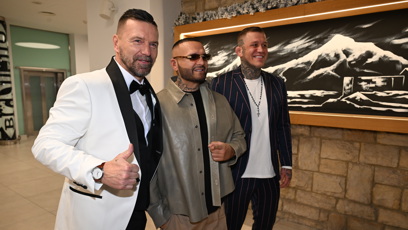 FOTO: Tomáš Řepka měl skvělou náladu.