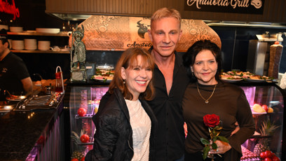 FOTO: Michaela Dolinová, Martin Maxa a zpěvačka Mára.