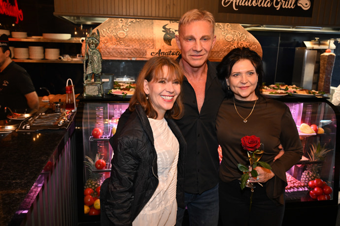 FOTO: Michaela Dolinová, Martin Maxa a zpěvačka Mára.